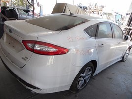 2015 Ford Fusion SE White 1.5L Turbo AT #F24798